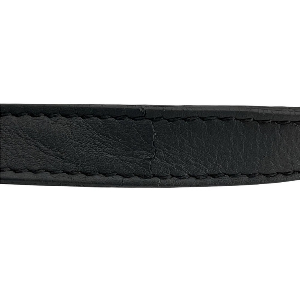 Saint Laurent Dark Gray Leather Satchel - Picture 8 of 10